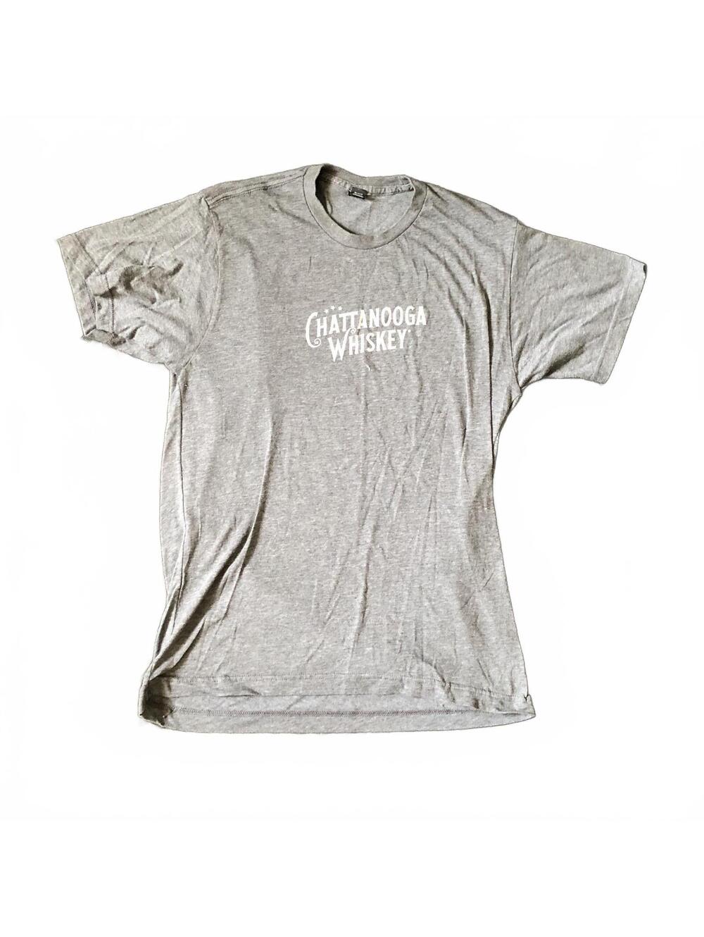 Chattanooga Whiskey Gray Graphic T-Shirt Medium